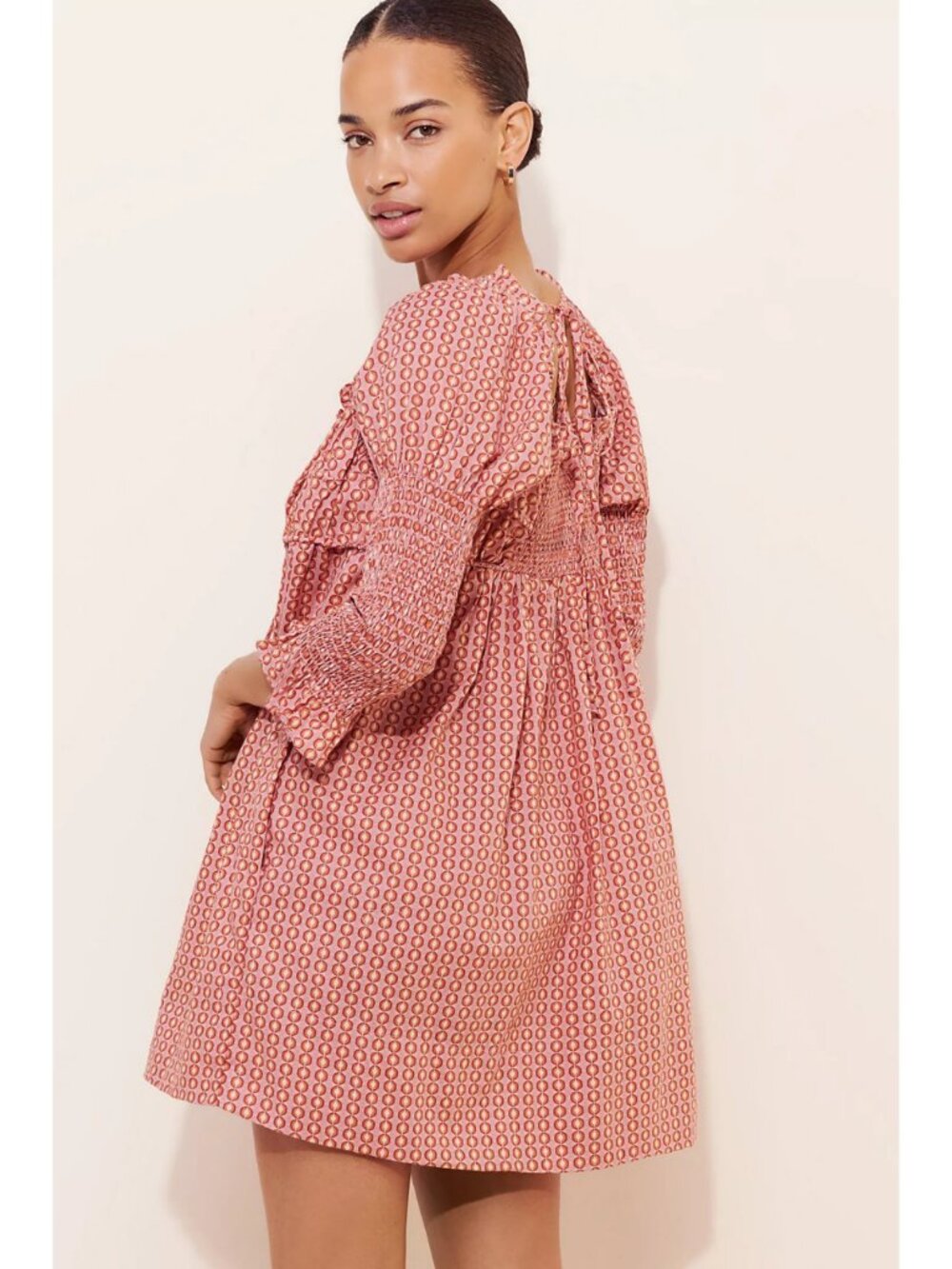 Free People Star Dip Mini Dress in Red - Picture 2 of 7